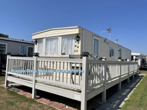 Holiday caravan let in - caravan,